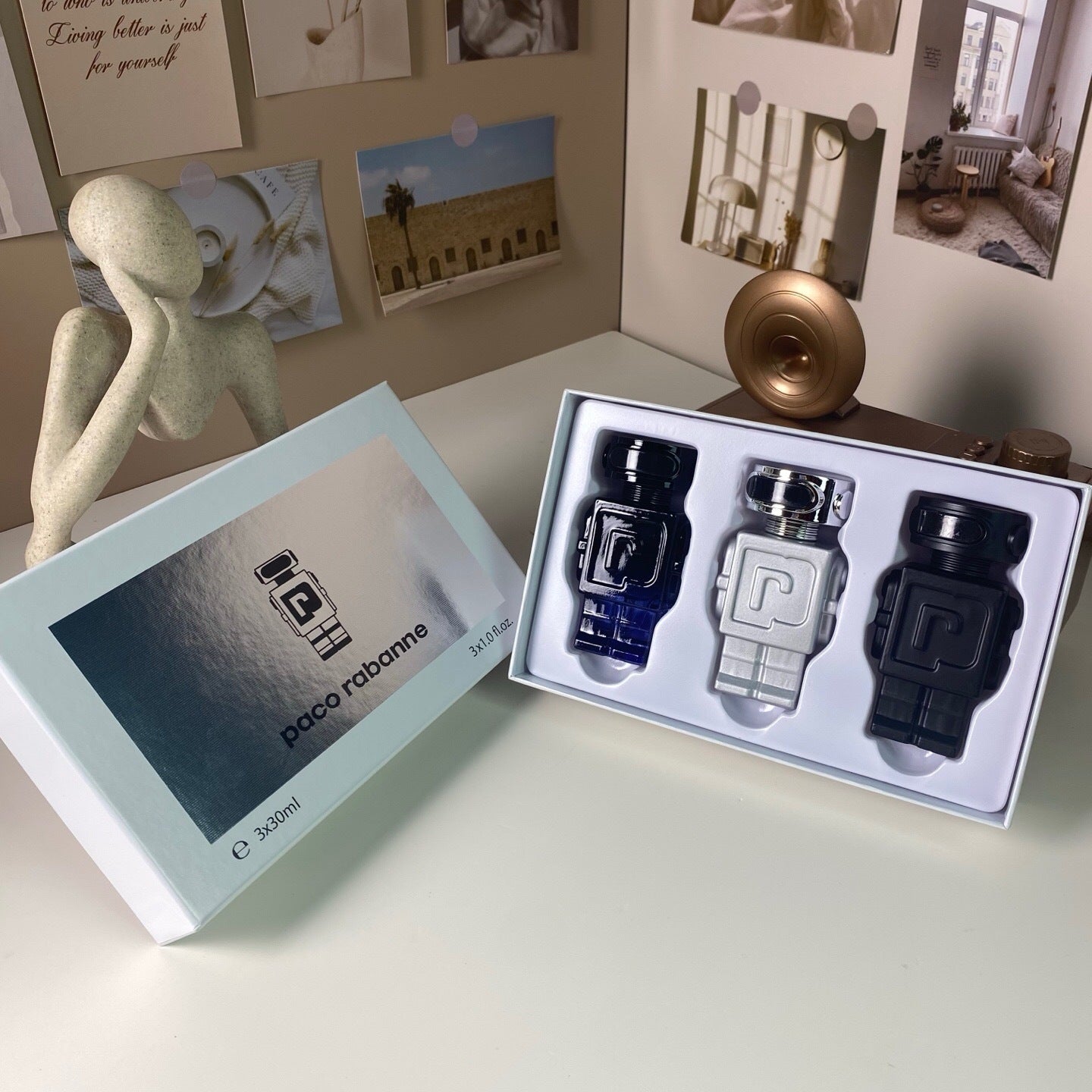 Robot Men's Perfume Three-Piece Set 30ml*3