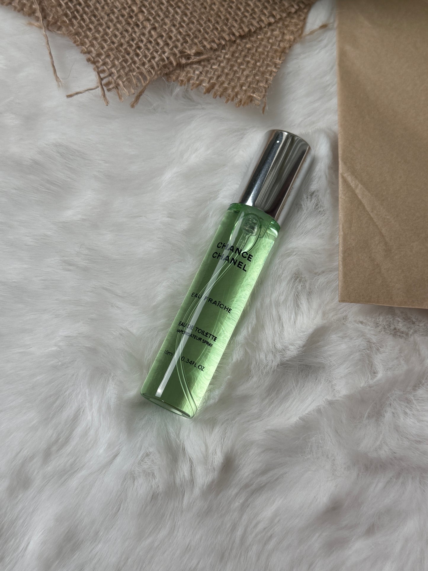 Combination perfume sample set for trial