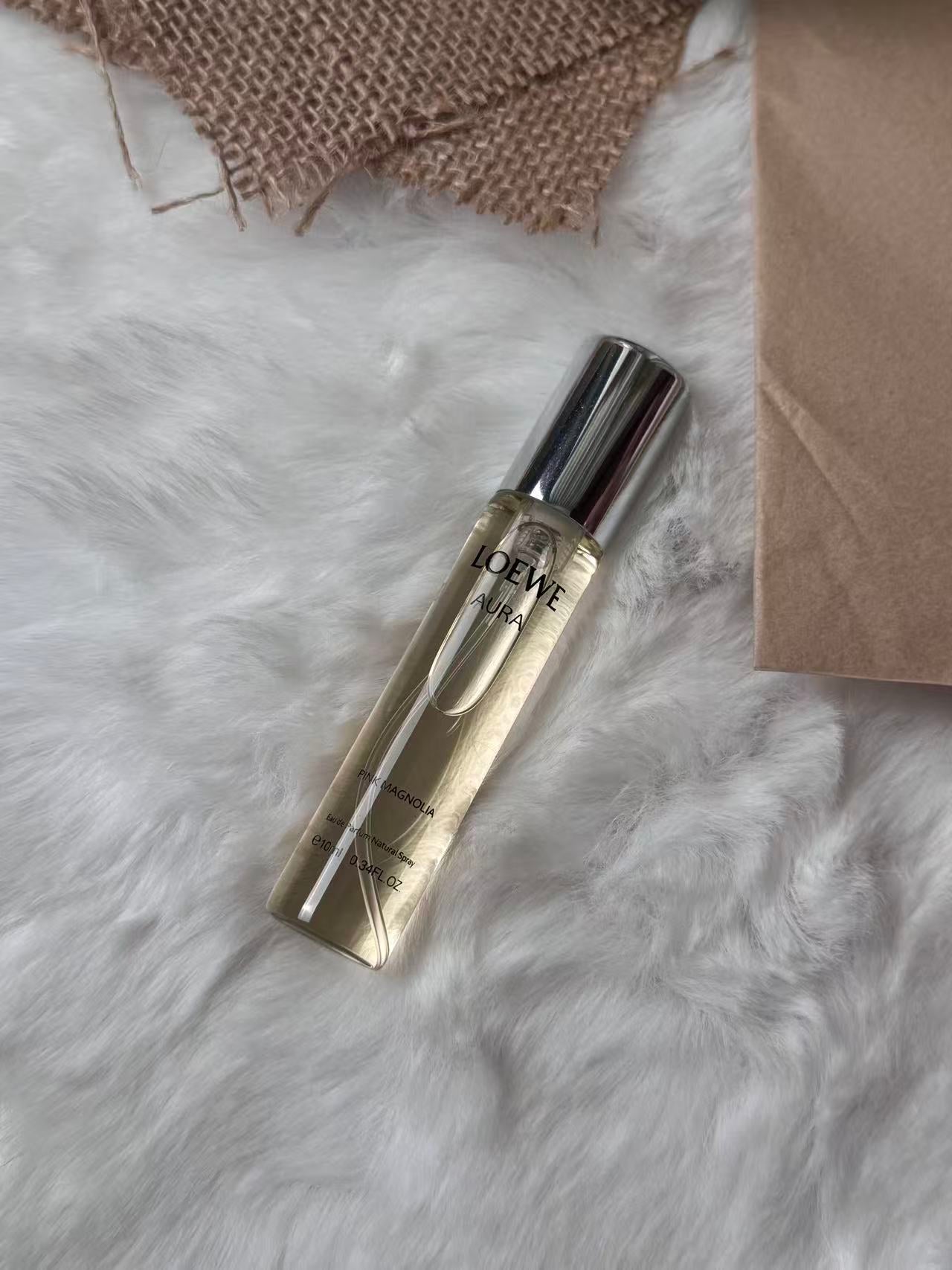 Combination perfume sample set for trial