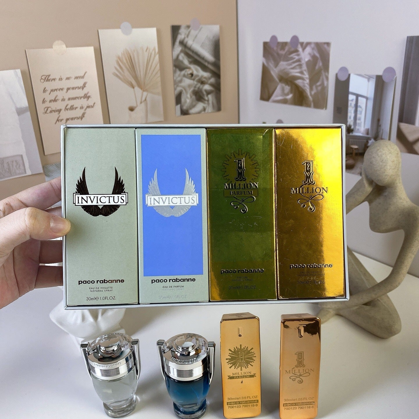 Trophy Million Men's Fragrance Set 30ml*4