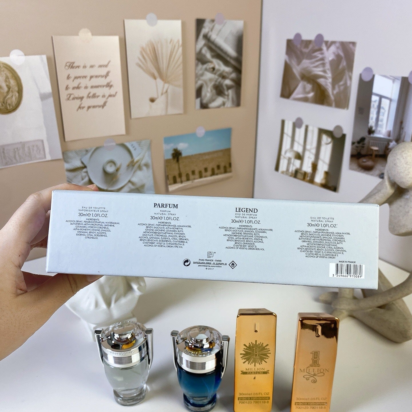Trophy Million Men's Fragrance Set 30ml*4