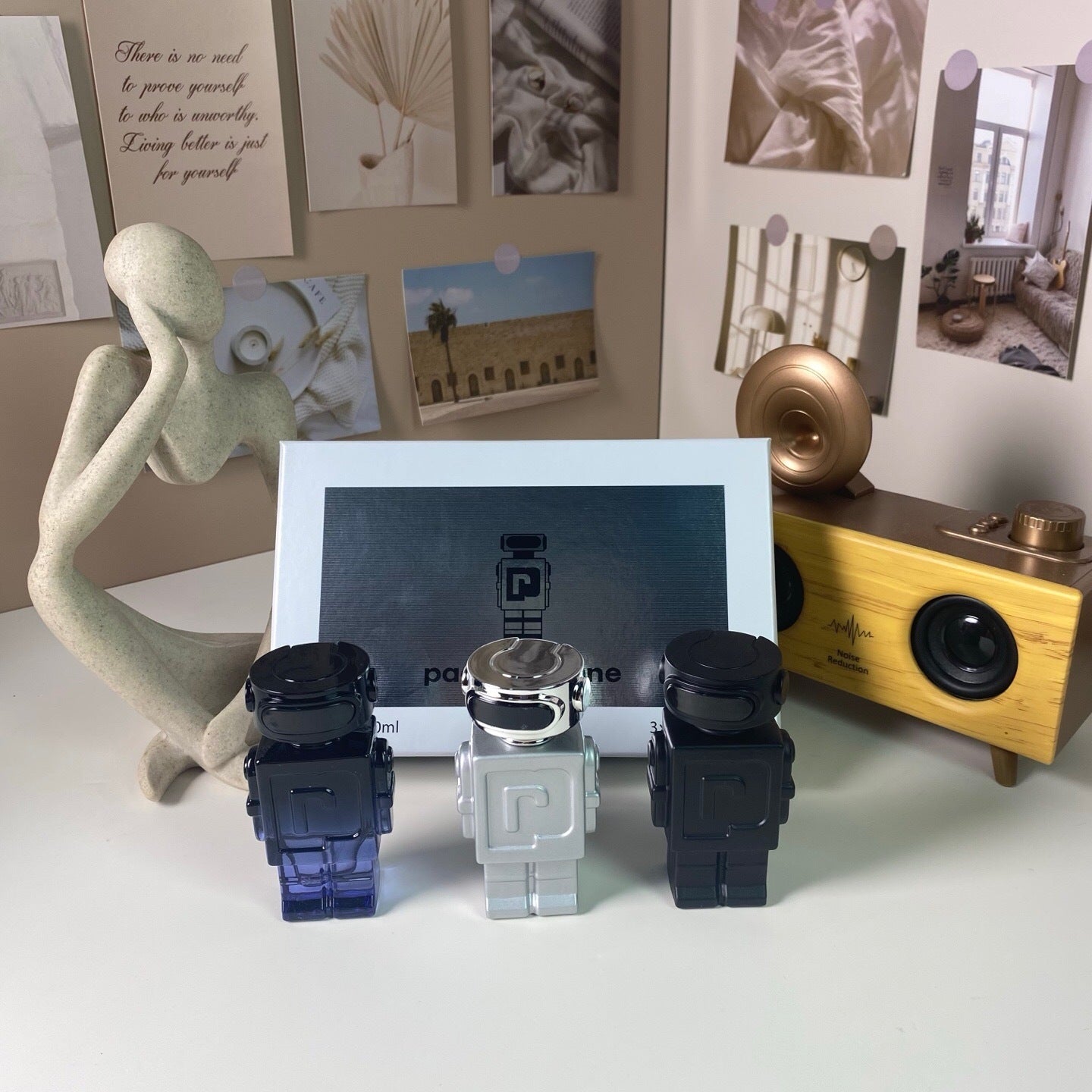 Robot Men's Perfume Three-Piece Set 30ml*3