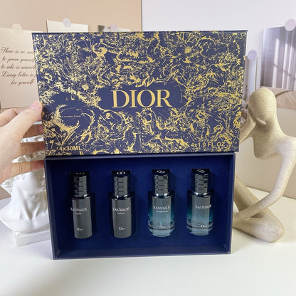 Golden flower box four-piece set 30ml*4
