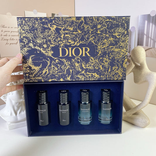 Golden flower box four-piece set 30ml*4