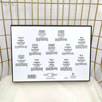 7.5ml perfume sample set of 12